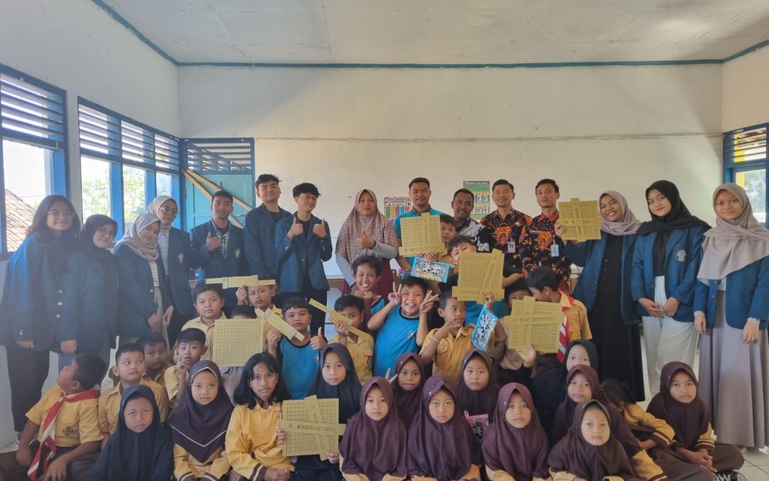 KKN Mahasiswa Series #4: MAHASISWA DEPARTEMEN MATEMATIKA BERHASIL MENEMUKAN CARA MUDAH BELAJAR PERKALIAN DAN PEMBUATAN MODUL ALAT PERAGA SEBAGAI BAHAN AJAR  UNTUK GURU DAN MURID SDN NGRAKUM DI DESA KEDUNGREJO KECAMATAN KEMUSU