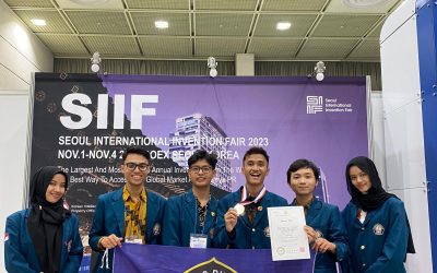 Abdiel Bellamy Thomas Raih Medali Perunggu di Seoul International Invention Fair