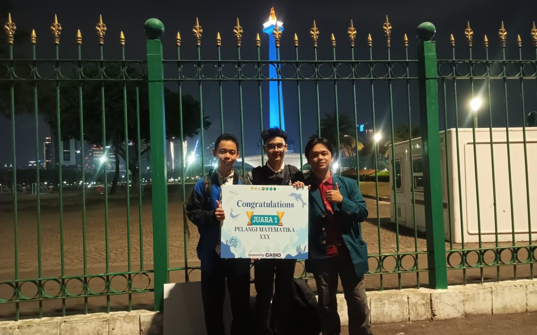 Mahasiswa Matematika Undip Raih Juara 1 di Lomba Matematika Pelangi ke-30 UNJ