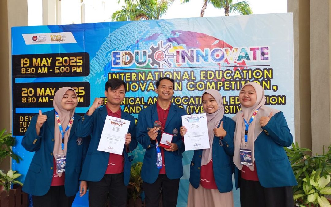 Diponegoro University Mathematics Students Win Bronze Medal at the 2nd International Education Innovation Competition