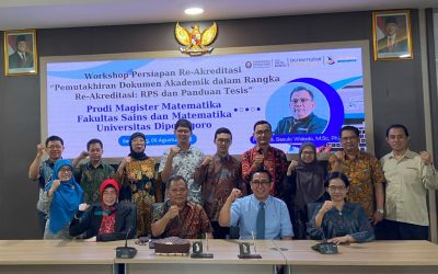 Workshop Pemutakhiran Dokumen Akademik untuk Re-akreditasi Program Magister Matematika UNDIP