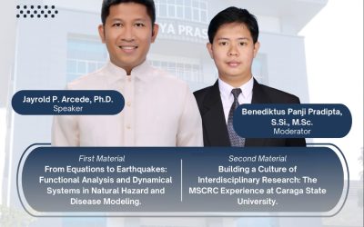 VISITING LECTURER KBK ANALISIS 2025: Equations Meet Collaboration: Science Without Borders for Natural Hazard and Disease Solution